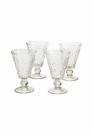 LOBERON Weingläser 4er Set Sarton Klar 1 LOBERON Weingläser 4er Set Sarton Klar