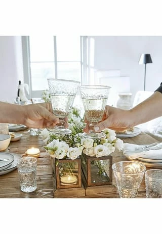 LOBERON Weingläser 4er Set Sarton Klar 3 LOBERON Weingläser 4er Set Sarton Klar – Bild 3