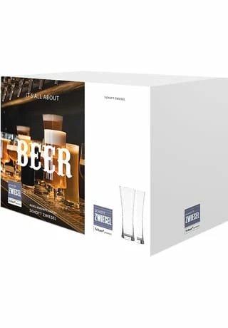 SCHOTT ZWIESEL Weizenglas "Beer Basic", 2er-Set, 500 Ml, 25,5 Cm Hoch 2 SCHOTT ZWIESEL Weizenglas "Beer Basic", 2er-Set, 500 Ml, 25,5 Cm Hoch – Bild 2