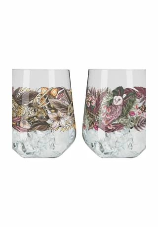 RITZENHOFF Schattenfauna Gin Tumbler, 2er-Set 3 RITZENHOFF Schattenfauna Gin Tumbler, 2er-Set – Bild 3