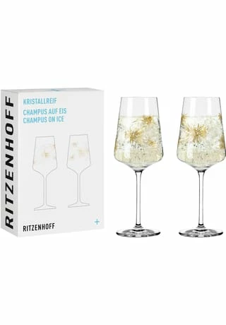 RITZENHOFF Kristallreif "Champus On Ice", 2er-Set 2 RITZENHOFF Kristallreif "Champus On Ice", 2er-Set – Bild 2