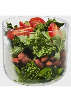 Black+blum LONDON Lunchschale, Glas, 600 Ml Gesamt: Höhe 9,5cm, Durchmesser 12cm -Geschirr Verkaufs-Shop unnamed file 136