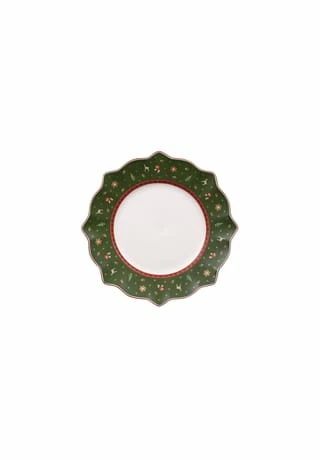 Villeroy & Boch Speiseteller Grün Toy's Delight Gesamt: Länge 29cm, Breite 29cm, Höhe 3,6cm 1 Villeroy & Boch Speiseteller Grün Toy's Delight Gesamt: Länge 29cm, Breite 29cm, Höhe 3,6cm