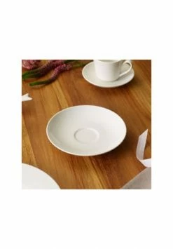 Villeroy & Boch Kaffee-/Teeuntertasse Twist White Weiß 8 Villeroy & Boch Kaffee-/Teeuntertasse Twist White Weiß -Geschirr Verkaufs-Shop unnamed file 234