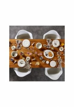 Villeroy & Boch Schüssel Rund Twist White Gesamt: Länge 20,4cm, Breite 20,4cm, Höhe 8,9cm -Geschirr Verkaufs-Shop unnamed file 259