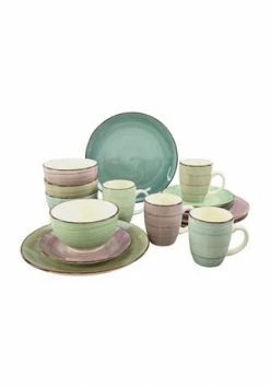 CreaTable Kombi-Geschirrset "Bella Casa", 16-teilig