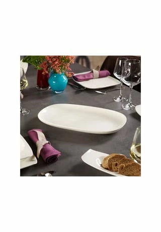 Villeroy & Boch Servierschale Urban Nature Gesamt: Länge 42cm, Breite 25,5cm, Höhe 4,1cm 3 Villeroy & Boch Servierschale Urban Nature Gesamt: Länge 42cm, Breite 25,5cm, Höhe 4,1cm – Bild 3