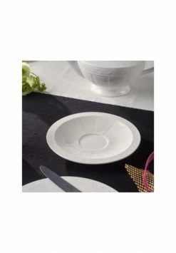 Villeroy & Boch Frühstücks-/Suppenuntertasse White Pearl Weiß -Geschirr Verkaufs-Shop unnamed file 315