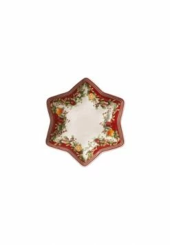 Villeroy & Boch Sternenschale Auf Fuss Winter Bakery Delight Gesamt: Länge 27cm, Breite 24cm, Höhe 11,3cm