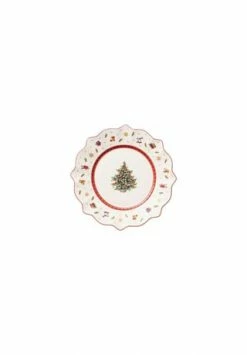 Villeroy & Boch Frühstücksteller Weiß Toy's Delight Gesamt: Länge 24cm, Breite 24cm, Höhe 3cm