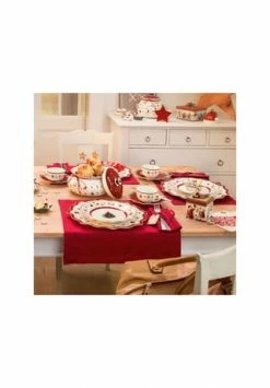 Villeroy & Boch Frühstücksteller Weiß Toy's Delight Gesamt: Länge 24cm, Breite 24cm, Höhe 3cm -Geschirr Verkaufs-Shop unnamed file 377