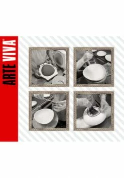 ARTE VIVA® Kaffee- Und Tafelservice "Naturlook", Keramik, 16 Teilig -Geschirr Verkaufs-Shop unnamed file 40