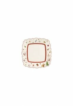 Villeroy & Boch Frühstücksteller Eckig Toy's Delight Gesamt: Länge 22,5cm, Breite 22,5cm, Höhe 3,3cm