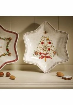 Villeroy & Boch Sternschale Mittel Baum Winter Bakery Delight Gesamt: Länge 24,5cm, Breite 24,5cm, Höhe 4,3cm -Geschirr Verkaufs-Shop unnamed file 409