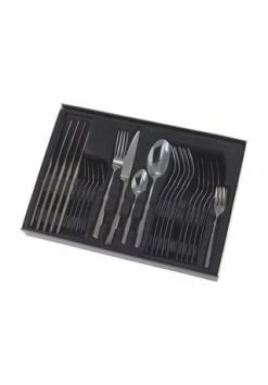 ECHTWERK Tafelbesteck "Avelino", Schwarz, 30-teilig -Geschirr Verkaufs-Shop unnamed file 518