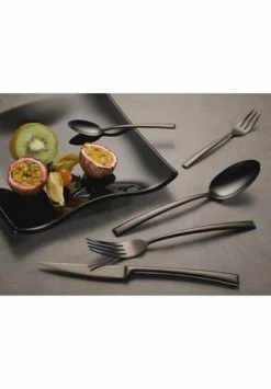 ECHTWERK Tafelbesteck "Avelino", Schwarz, 30-teilig -Geschirr Verkaufs-Shop unnamed file 519