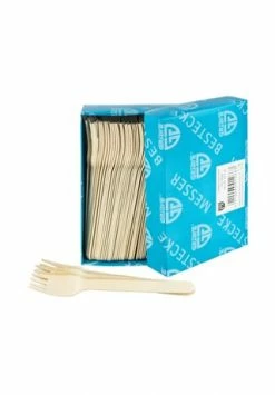 GRÄWE® Holzgabeln Einwegbesteck