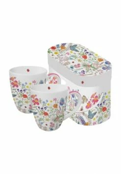 Ppd Henkelbecher "Nature Romance", 2er-Set, 350 Ml Mehrfarbig