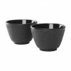 Bredemeijer® Teebecher "Jang", 2er-Set, 120 Ml Schwarz