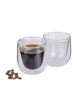 Cilio Kaffee-Glas-Set "Verona", 2er-Pack, 150 Ml -Geschirr Verkaufs-Shop unnamed file 721
