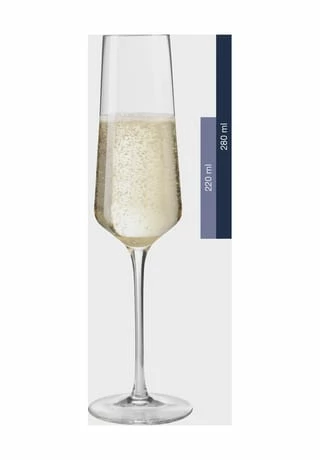 LEONARDO Sektglas "Puccini", 280 Ml, Kristallglas 2 LEONARDO Sektglas "Puccini", 280 Ml, Kristallglas – Bild 2