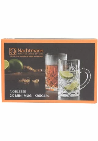 Nachtmann Krügerl Set "Noblesse", Glas, 2-teilig 3 Nachtmann Krügerl Set "Noblesse", Glas, 2-teilig – Bild 3