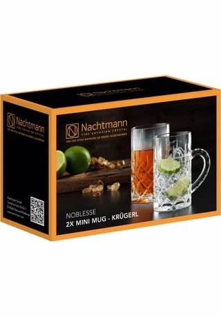Nachtmann Krügerl Set "Noblesse", Glas, 2-teilig 4 Nachtmann Krügerl Set "Noblesse", Glas, 2-teilig – Bild 4