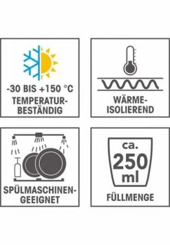 GOURMETmaxx Thermogläser, Cappucino, 2er-Set, 250 Ml -Geschirr Verkaufs-Shop unnamed file 974