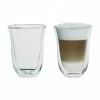 DeLonghi Latte Macchiato Glas, 2er-Set, 220 Ml