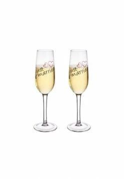 GRÄWE® Sektglas 2er Set Just Married