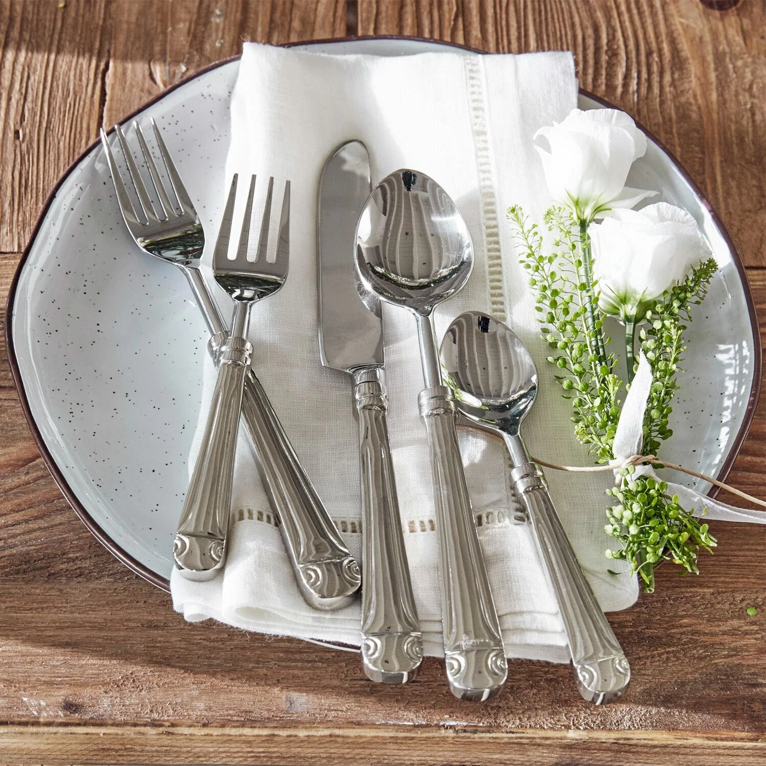 Geschirr Verkaufs-Shop -Geschirr Verkaufs-Shop 123331 besteck eriat silber